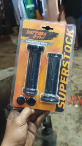 HANDGRIP HANDFAT GRIP DAYTONA SUPERSTOCK UNIVERSAL SPAREPART MOTOR TERMURAH