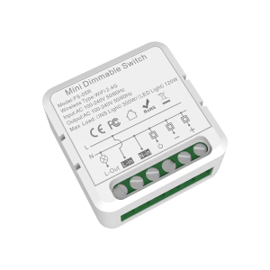 Công Tắc Điều Chỉnh Độ Sáng WiFi Tuya Gắn Tường Điều Chỉnh Độ Sáng Không Cấp Bậc Tích Hợp Cầu Dao Điều Khiển Bằng Giọng Nói Qua Ứng Dụng Phạm Vi Điều Khiển 1-100%