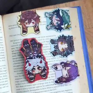 Genshin Impact Magnetic Bookmarks (+Guoba!)