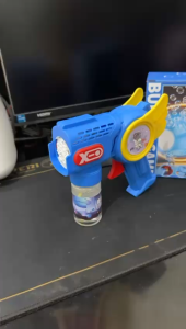 Mainan Tembakan Anak Bubble Gun Elektrik Otomatis Free Sabun Gelembung Toys
