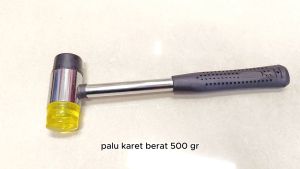 Palu Karet Martil Gagang Besi Lapis Karet Rubber Hammer