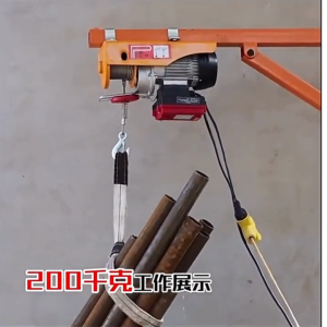 Cáp Lăng Điện Mini PA 500 Động Cơ Điện Dây Đồng 220VAC 18m Dùng Cho Xây Dựng