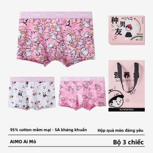 Quần lót nam AIMO vải cotton kháng khuẩn thoáng khí