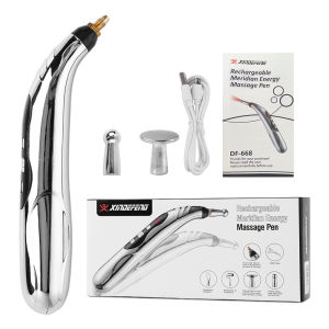 JBMBHC Electric Acupuncture Pen Pain Relief Therapy Healing Accupunture Biological Microelectric Pulse Muscle Deep Tissue Massage Pen