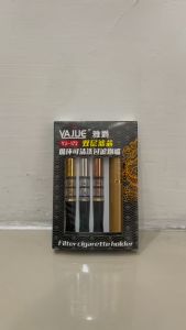 YAJUE YJ172 PIPA DOUBLE FILTER SARINGAN ASAP PERMANEN SEMUA UKURAN 1 PACK ISI 3 PCS BAHAN RESIN