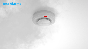 MeeGoo Smoke Detector Fire Alarm Portable Photoelectric High Volume Remote  Smoke Smart Sensor For Home Safety