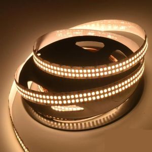 12V 24V LED Strip SMD 2835 5M LED Stripe Tape Light 240LED/M 480LED/M White Warm White Flexible Strip Ribbon Home Decor Light