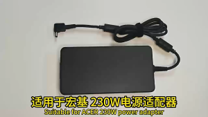 230W Acer Laptop Charger 19.5V 11.8A for Predator Helios 300 PH315-53 PH315-54 N1812 N18W3 N20C1 PH315-53-72XD PH315-53-781R PH315-53-7426 N17C1