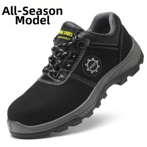 SENNUOKE | Lightweight Breathable Anti-Odor Anti-Slip Safety Toe Work Shoes