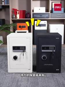 deli | Electronic & Fingerprint Lock Safe Large Capacity