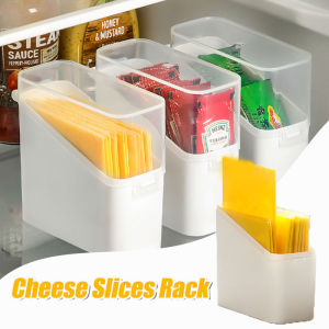 Refrigerator Organizer Case Tea Bags Storage Cheese Coffee Holder Bins Clear Kitchen Sorting Organizing Box