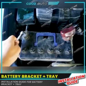 Proton Waja Gen2 Persona 2007 - 2015 Battery Bracket Tray Holder Besi Pengikat Bateri Kereta