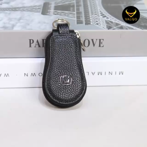 VALQO RIVO Gantungan kunci Sapi Putih Dompet STNK Remot Mobil Motor