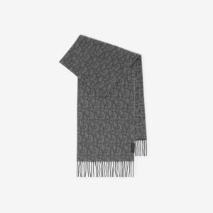 Burberry | B-Shaped Charm Design Cashmere Scarf