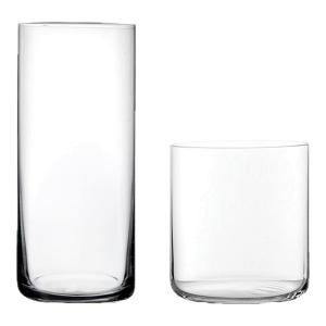 Ultra-Thin Bottom Crystal Whiskey Glass Long Drink Cup Straight Body Water Glass Sea Wave Cocktail Cup Lead-Free Glassware