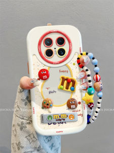 Huawei Mate70 pro Silicone Phone Case Full Cover Cartoon Womens New Style Creative Protection Shell Coffee Bean 3D Design