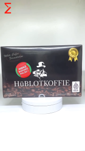 Hublotkoffie Kopi Hublot Isi 12 Sachet 100% Original White Coffee Herbal Jintan Hitam Kopi Sehat