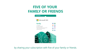 Microsoft 365 Family | 1 Year SG Retail Subscription | 6 Users | 6 TB OneDrive | Windows/Mac/iOS/Android | Digital Code