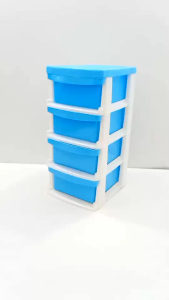 ลิ้นชัก4ชั้น ลิ้นชัก ตู้ลิ้นชักคุณภาพสูง สีพาสเทลน่ารัก ของตกแต่งห้อง คละแบบ