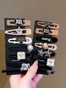 GTB Set Jepit Rambut Wanita Aksesoris Rambut Wanita Fashion Korea A187