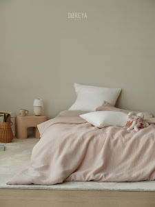 Soft Long Staple Cotton Multi-layer Muslin Bedding 4 Pieces