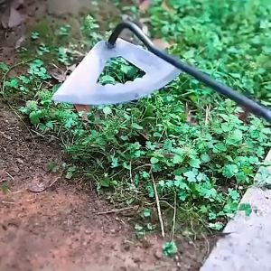 Garden Hoe with Steel Blade: Essential Tool for Vegetable Garden Weeding