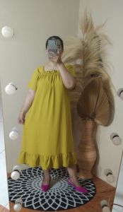 Dress Fuji Cringkle Jumbo Home Dress Viral Tiktok Terbaru