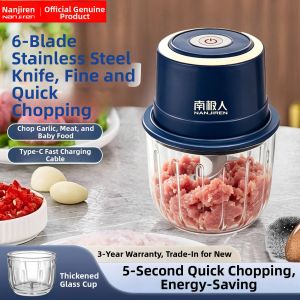 Nanjiren | Baby Food Chopper Electric Meat Mincer