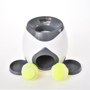 Interactive Pet Toy Dog Tennis Ball Feeder Dispenser Reward Machine Scented Food Leak Toy for Dog Training And Entertainment