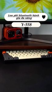 Loa bluetooth đa năng kiêm Sạc không dây Đồng hồ Đèn led RGB Astronaut in Space