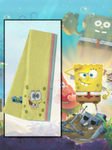 Cartoon Character Collaborative Scarf Wind-Proof and Warm