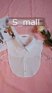 Fashion Detachable False Collar - Adjustable Fake Shirt Collar for Women Men