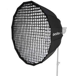 Godox Portable P90H 90CM Deep Parabolic Honeycomb Grid Softbox Bowens Mount Studio Flash Reflector Photo Studio Softbox