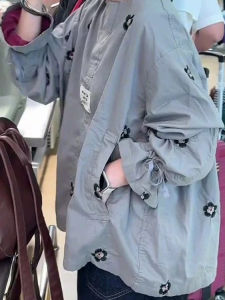 Áo Sơ Mi Dài Tay Màu Xám Cổ Điển Cỡ Lớn 300 Pound Thiết Kế Thời Trang Xuân Thường Ngày Đa Năng Áo Thun Thời Trang Hợp Thời Trang