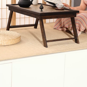 โต๊ะพับหน้าต่างลอยโต๊ะกาแฟขนาดเล็กไม้เนื้อแข็งใหม่จีนบ้านระเบียงโต๊ะเตี้ยโต๊ะเสื่อทาทามิญี่ปุ่นตั้งแคมป์ทัวร์โต๊ะกาแฟง่าย