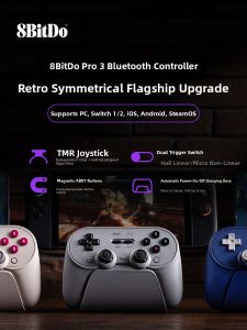 8BitDo | Pro3 Wireless Bluetooth Gamepad for PC Switch Android iOS Steam
