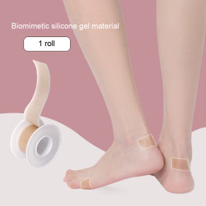 1 Roll/100cm Silicone Gel Heel Cups for High Heel Protector Ultifunctional Invisible Womens Adhesive Patch Cushion Shoes Accessories