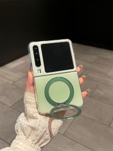 Gradient Transparent Huawei PuraX Phone Case Flip Support Anti-fall Protection