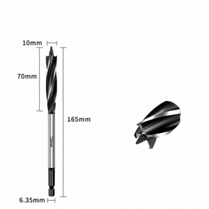 TG | Four Grooves Four Edges Hex Shank Wood Boring Bit