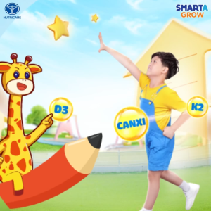 Sữa công thức pha sẵn Smarta Grow Nutricare phát triển chiều cao trí não