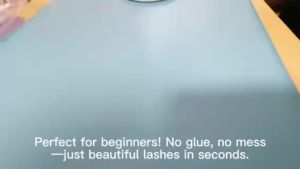 Hot Selling No Glue Individual Eyelash Extensions Kit 288 Clusters 24 Rows False Eyelash with Tweezers for Daily Makeup Party