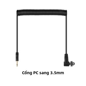 Pronstoor | Dây Đồng Bộ Flash PC-3.5/PC-PC/PC to 2.5/PC to 6.35mm