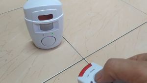 Wireless Motion Sensor Alarm Indoor Outdoor Alert System Home Security Alert System