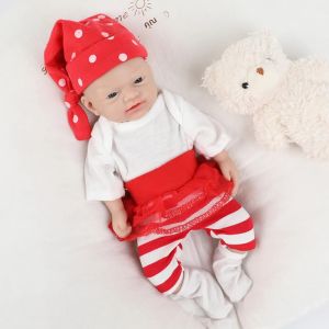 IVITA 10 "ซิลิโคน Reborn ตุ๊กตาเด็กทารก 100% สมจริงสาวนุ่มของเล่นตาและเสื้อผ้าสําหรับเด็กเหมือนจริงตุ๊กตา
