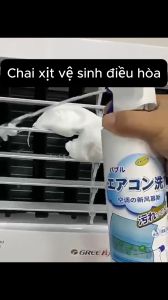 Chai Xịt Vệ Sinh Máy Lạnh Điều Hòa Dạng Bọt 500ml - Điện Lạnh Thuận Dung