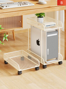 Moveable Multi-level Desktop Computer Shelf