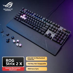 ASUS | Customizable Hot-swappable Mechanical Keyboard Wired RGB