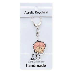 Mua 2 Tặng 1 Mười Chìa Khóa Acrylic Dễ Thương Của Uzumaki Naruto Sakata Gokai Akasaka Akira Móc Khóa Dễ Thương Trang Trí Treo