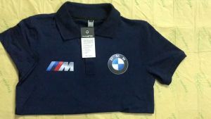 áo polo nam hãng xe ô tô BMW áo thun có cổ ngắn tay chất vảI poly co dãn 4 chiều chống xù thời trang cao cấp công sở