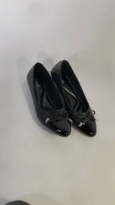 Flatshoes Korea Style Kekinian | Sepatu Flat Wanita Glossy Mengkilap Simple